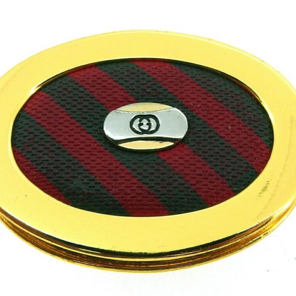 Authentic GUCCI Key Ring Sherry Line Gold Bracket - Picture 10 of 10